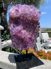 Load image into Gallery viewer, Amethyst Fixed on Stand