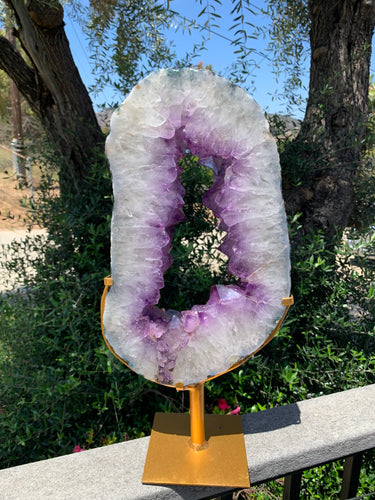 Amethyst Portal with Stand