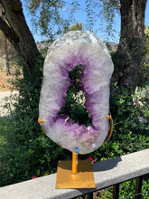 Load image into Gallery viewer, Amethyst Portal with Stand