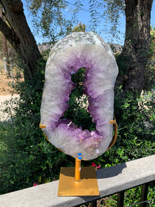 Amethyst Portal with Stand