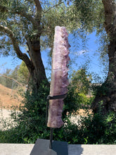 Load image into Gallery viewer, Amethyst Druzy Diamond with Stand