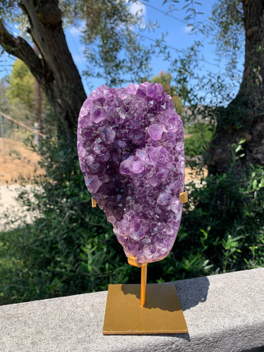 Amethyst with Stand
