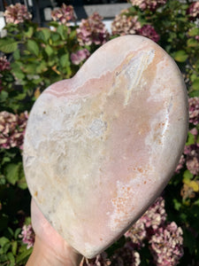 Pink Amethyst Heart