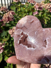 Load image into Gallery viewer, Pink Amethyst Heart