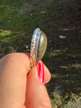 Load image into Gallery viewer, Gold Sheen Obsidian Teardrop Nekcpace with 18” Chain