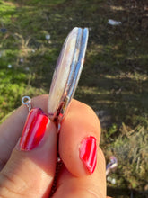 Load image into Gallery viewer, Morado Opal Marquise Sterling Silver Necklace 18” Chain