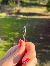 Load image into Gallery viewer, Amethyst Swirl Necklace w 18” Chain