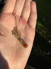 Load image into Gallery viewer, Citrine Honey Gold Necklace 18”