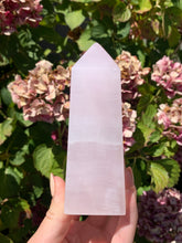 Load image into Gallery viewer, Pink Mangano Calcite Tower