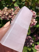 Load image into Gallery viewer, Pink Mangano Calcite Tower