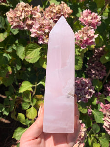 Pink Mangano Calcite Tower
