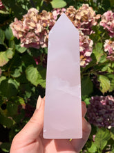 Load image into Gallery viewer, Pink Mangano Calcite Tower