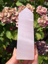 Load image into Gallery viewer, Pink Mangano Calcite Tower