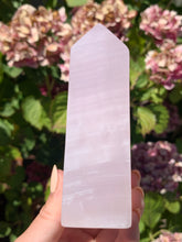 Load image into Gallery viewer, Pink Mangano Calcite Tower