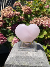 Load image into Gallery viewer, Pink Mangano Calcite Heart