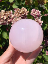 Load image into Gallery viewer, Pink Mangano Calcite Sphere