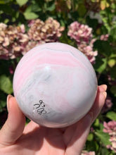 Load image into Gallery viewer, Pink Mangano Calcite Sphere