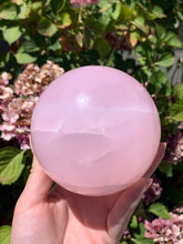 Load image into Gallery viewer, Pink Mangano Calcite Sphere