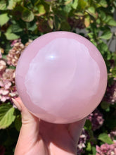 Load image into Gallery viewer, Pink Mangano Calcite Sphere