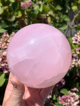 Load image into Gallery viewer, Pink Mangano Calcite Sphere