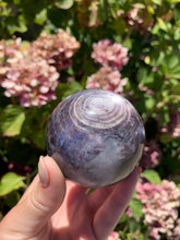 Load image into Gallery viewer, Gem Lepidolite Sphere