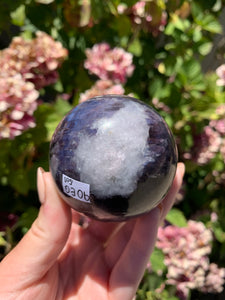 Gem Lepidolite Sphere