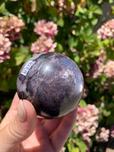 Load image into Gallery viewer, Gem Lepidolite Sphere