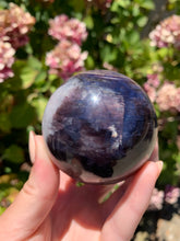 Load image into Gallery viewer, Gem Lepidolite Sphere