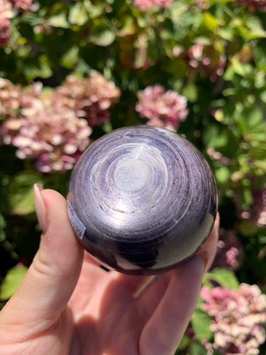 Gem Lepidolite Sphere