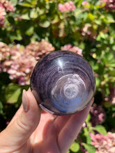 Load image into Gallery viewer, Gem Lepidolite Sphere