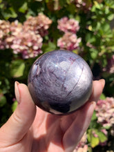 Load image into Gallery viewer, Gem Lepidolite Sphere