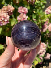 Load image into Gallery viewer, Gem Lepidolite Sphere