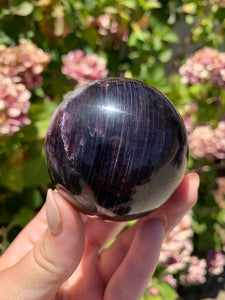 Gem Lepidolite Sphere