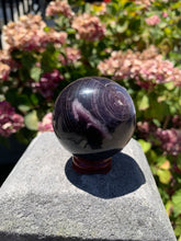Load image into Gallery viewer, Gem Lepidolite Sphere