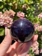 Load image into Gallery viewer, Gem Lepidolite Sphere