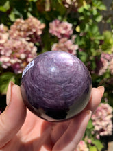 Load image into Gallery viewer, Gem Lepidolite Sphere
