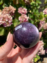 Load image into Gallery viewer, Gem Lepidolite Sphere