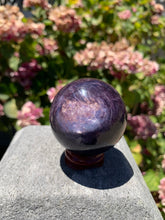 Load image into Gallery viewer, Gem Lepidolite Sphere