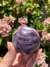 Load image into Gallery viewer, Gem Lepidolite Sphere