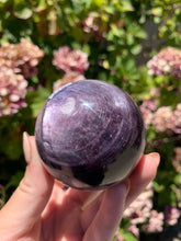 Load image into Gallery viewer, Gem Lepidolite Sphere