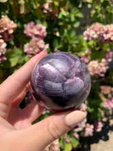 Load image into Gallery viewer, Gem Lepidolite Sphere
