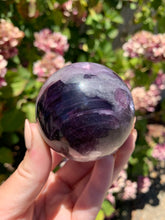 Load image into Gallery viewer, Gem Lepidolite Sphere