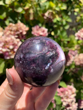 Load image into Gallery viewer, Gem Lepidolite Sphere