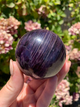 Load image into Gallery viewer, Gem Lepidolite Sphere