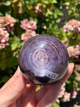 Load image into Gallery viewer, Gem Lepidolite Sphere