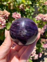 Load image into Gallery viewer, Gem Lepidolite Sphere