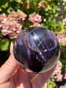 Gem Lepidolite Sphere