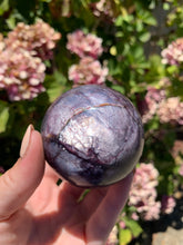 Load image into Gallery viewer, Gem Lepidolite Sphere