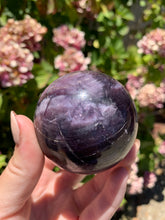 Load image into Gallery viewer, Gem Lepidolite Sphere