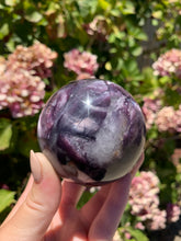 Load image into Gallery viewer, Gem Lepidolite Sphere